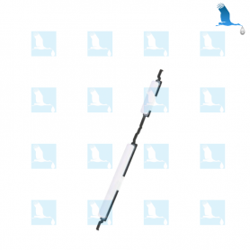 Side key - GH64-07424B - White - A20e (A202F)