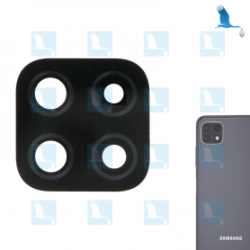 A22 - Lentille camera arrière avec sticker - GH64-08474A - Noir - Galaxy A225 (4G) - ori A22 - Lentille camera arrière avec sticker - GH64-08474A - Noir - Galaxy A225 (4G) - ori
