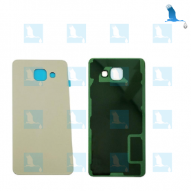 Backcover glass - Gold - A3 (2016) - A310F - GH82-11093A - OEM Backcover glass - Gold - A3 (2016) - A310F - GH82-11093A - OEM
