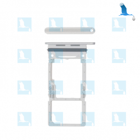 Support pour carte SIM (dual) - GH98-47313B - Blanc (Awesome White) - Galaxy A33 5G (A336B)