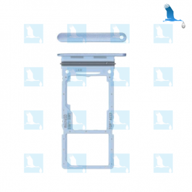 Support pour carte SIM (dual) - GH98-47313C - Bleu (Awesome Blue) - Galaxy A33 5G (A336B)