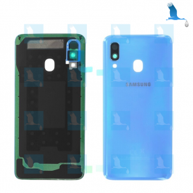 Back cover with lens - GH82-19406C Blue - A40 (A405F) - ori Back cover with lens - GH82-19406C Blue - A40 (A405F) - ori