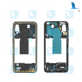 Frame with flex cable - GH97-22974A - Black - Galaxy A40 (A405) - original Frame with flex cable - GH97-22974A - Black - Galaxy A40 (A405) - original