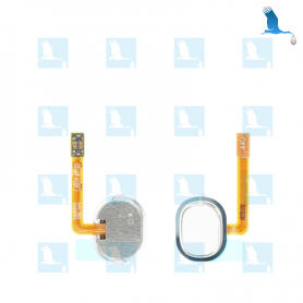 Bouton Home avec flex - GH96-12484B - Blanc - Galaxy A40/A405F