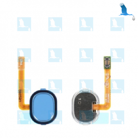 Bouton Home avec flex - GH96-12484C - Bleu - Galaxy A40/A405F