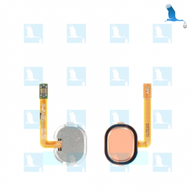 Home button with flex - GH96-12484D - Coral - Galaxy A40/A405F Home button with flex - GH96-12484D - Coral - Galaxy A40/A405F