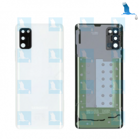 Battery cover - Backcover - With camera lens - GH82-22585C - Blanc (Prism Crush White) - A41 (A415) - qor Battery cover - Backcover - With camera lens - GH82-22585C - Blanc (Prism Crush White) - A41 (A415) - qor