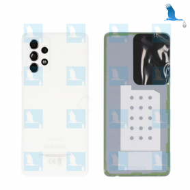 Backcover - Battery cover - GH82-25427D - GH82-25225D - Weiss - A52 4G (A525F) / A52 5G (A526B) - ori