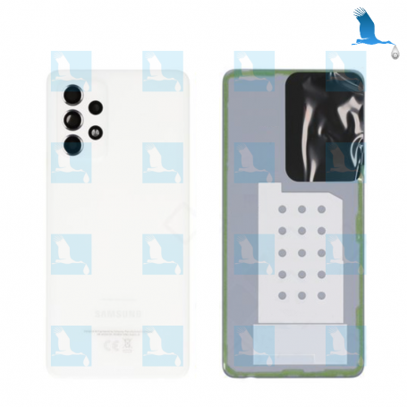 Backcover - Battery cover - GH82-25427D - GH82-25225D - Bianco - A52 4G (A525F) / A52 5G (A526B) - ori