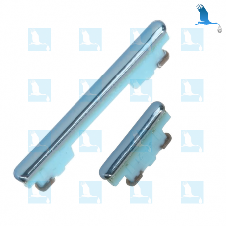 Power & Volume key - GH98-46285B & GH98-46399B - Blau (Awesome Blue) - A52 4G (A525F) / A52 5G (A526B) - ori