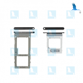 SIM Card Tray - Noir - GH98-42519A,GH98-42520A - A8  (SM-A530F) / A8+ (SM-730F) SIM Card Tray - Noir - GH98-42519A,GH98-42520A - A8 (SM-A530F) / A8+ (SM-730F)