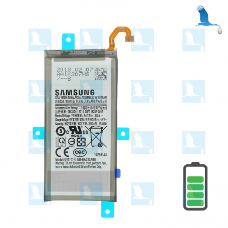 Batterie EB-BA530ABE - A8 (2018) - SM-A530F - GH82-15656A - qor