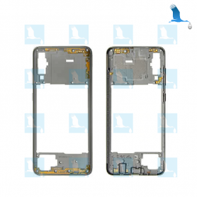 Frame with side buttons - GH97-23258B - White - A70 (A705F) - original - qor Frame with side buttons - GH97-23258B - White - A70 (A705F) - original - qor