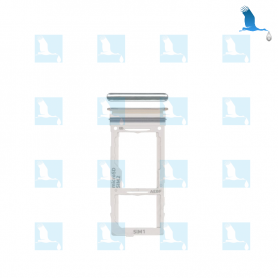 SIM card tray DS - GH98-46290D - Blanc (Awesome White) - A72 (A725 4G) / (A726 5G) - ori SIM card tray DS - GH98-46290D - Blanc (Awesome White) - A72 (A725 4G) / (A726 5G) - ori