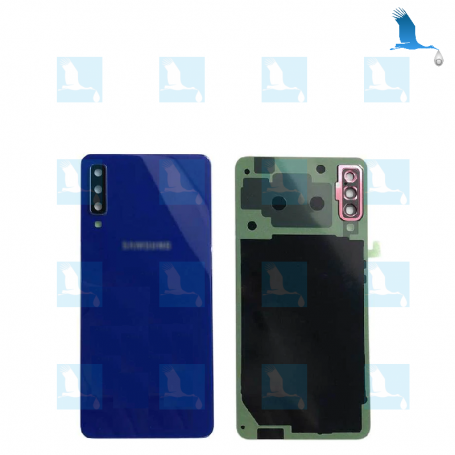 Battery Cover - GH82-17829D - Blue - A7 (2018) A750F - original - qor