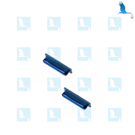A7 (2018) - Side buttons - GH64-07099D - Bleu - A7 2018 (A750F) - original - qor