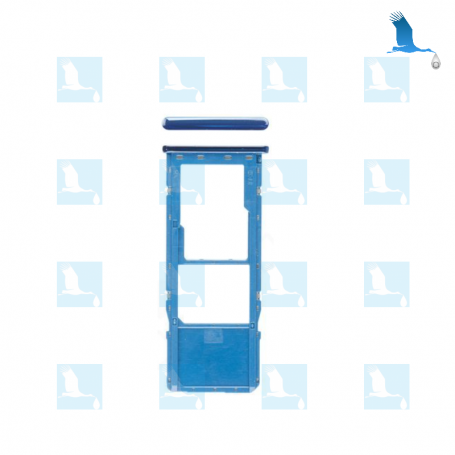 SIM Card Tray GH98-43635D - Bleu - A7 (2018) A750F - original - qor
