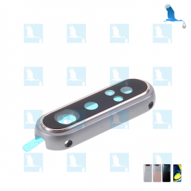 Top Slide Cover with lens - GH98-44246C - Argento - Samsung A80 (A805)