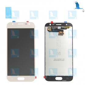 LCD - Gold - Samsung Galaxy J3 (2107) - SM-J330F - GH96-10990A LCD - Gold - Samsung Galaxy J3 (2107) - SM-J330F - GH96-10990A