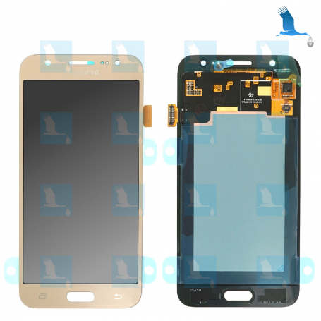 LCD + Touchscreen - GH97-17667C - Gold - Samsung Galaxy J5 (J500F) - original - qor