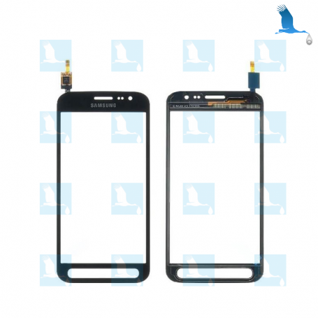 Touch Screen - GH96-10604A - Schwarz - Samsung XCover 4 (G390) - qor