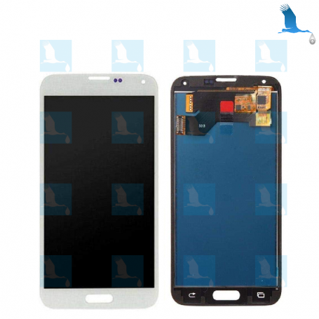 Display - GH97-15959A - Weiss - Samsung Galaxy S5