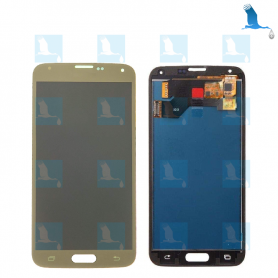 Display - GH97-15959D - Gold - Samsung Galaxy S5 Display - GH97-15959D - Gold - Samsung Galaxy S5