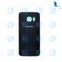 Back cover - GH82-09548E - GH82-09706E - Bleu (Night Blue) - Samsung S6 (SM-G920) - original - qor