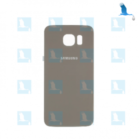 Back cover - GH82-09548C - GH82-09706C - Or - Samsung S6 (SM-G920) - original - qor