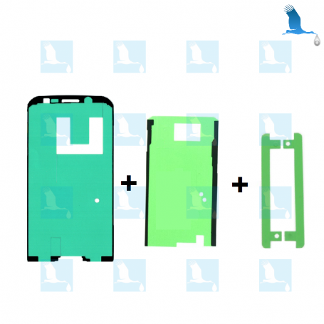 Sticker LCD + middle + batterie - Samsung S6 Edge