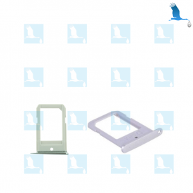 Support carte Sim argent - Card Sim Tray silver - S6 Edge