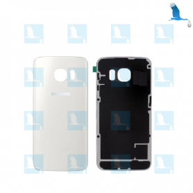 Back Cover - White - S6 Edge Back Cover - White - S6 Edge