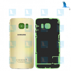 Back Cover - Gold - S6 Edge Back Cover - Gold - S6 Edge