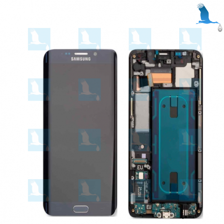 LCD + accessoires - Noir - Samsung Galaxy S6 Edge +