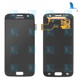 LCD & Ecran tactile - GH97-18523A/GH97-18761A - Noir - Samsung S7 (SM-G930) - original - qor LCD & Ecran tactile - GH97-18523A/GH97-18761A - Noir - Samsung S7 (SM-G930) - original - qor