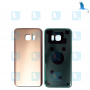 Back Cover Glass - Gold - S7 (SM-G930) - OEM