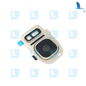 Support arrière avec lentille camera & Lentille Flash - Or - Galaxy S7/S7 Edge Support arrière avec lentille camera & Lentille Flash - Or - Galaxy S7/S7 Edge