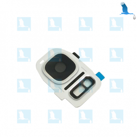 Support arrière pour lentille camera & Lentille Flash - Argent - Galaxy S7/S7 Edge Support arrière pour lentille camera & Lentille Flash - Argent - Galaxy S7/S7 Edge