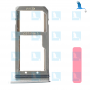 Support carte SIM - Rose - Samsung S7