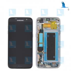 LCD, Touchscreen, Frame - GH97-18767A,GH9718533A - Noir (Grey) - S7 Edge G935 LCD, Touchscreen, Frame - GH97-18767A,GH9718533A - Noir (Grey) - S7 Edge G935