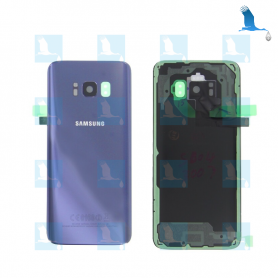 Couverture arrière - GH82-13962C - Violet (Orchid Grey) - Samsung S8 (SM-G950) - original - qor Couverture arrière - GH82-13962C - Violet (Orchid Grey) - Samsung S8 (SM-G950) - original - qor