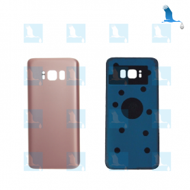Couverture arrière - GH82-13962E - Rose  - Samsung S8 (SM-G950) - oem Couverture arrière - GH82-13962E - Rose - Samsung S8 (SM-G950) - oem