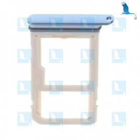 Support carte SIM bleu - SIM Card Tray blue - Samsung S8 / S8+ Support carte SIM bleu - SIM Card Tray blue - Samsung S8 / S8+