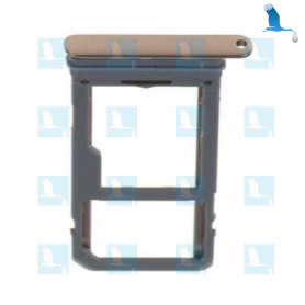 Support carte SIM or - SIM Card Tray gold - Samsung S8 / S8+ Support carte SIM or - SIM Card Tray gold - Samsung S8 / S8+