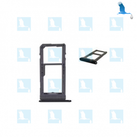 Support double carte SIM noir - Double SIM Card Tray black - Samsung S8 / S8+ Support double carte SIM noir - Double SIM Card Tray black - Samsung S8 / S8+