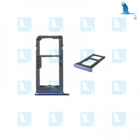 Support double carte SIM blue - Double SIM Card Tray blue - Samsung S8 / S8+ Support double carte SIM blue - Double SIM Card Tray blue - Samsung S8 / S8+