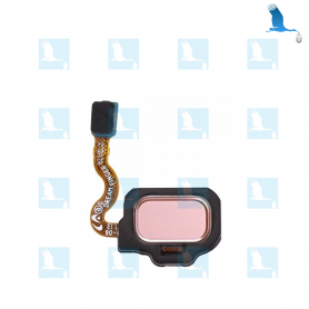 Bouton home avec flex - Rose - Samsung Galaxy S8 /  S8+ / GH96-10834E Bouton home avec flex - Rose - Samsung Galaxy S8 / S8+ / GH96-10834E