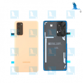 Backcover - GH82-24263F,GH82-24223F - Orange (Cloud Orange) - Galaxy S20 FE 4G (G780)/5G (G781) - original Backcover - GH82-24263F,GH82-24223F - Orange (Cloud Orange) - Galaxy S20 FE 4G (G780)/5G (G781) - original
