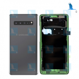 Back Cover - Noir (Majestic Black) GH82-19500B - Galaxy S10 5G - G977 - original - qor Back Cover - Noir (Majestic Black) GH82-19500B - Galaxy S10 5G - G977 - original - qor