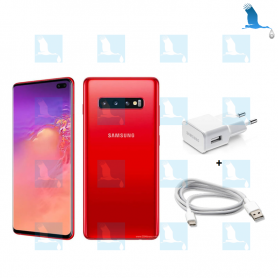 Samsung Galaxy - S10+ (G975F) - Rot - Wiederaufbereitet Samsung Galaxy - S10+ (G975F) - Rot - Wiederaufbereitet
